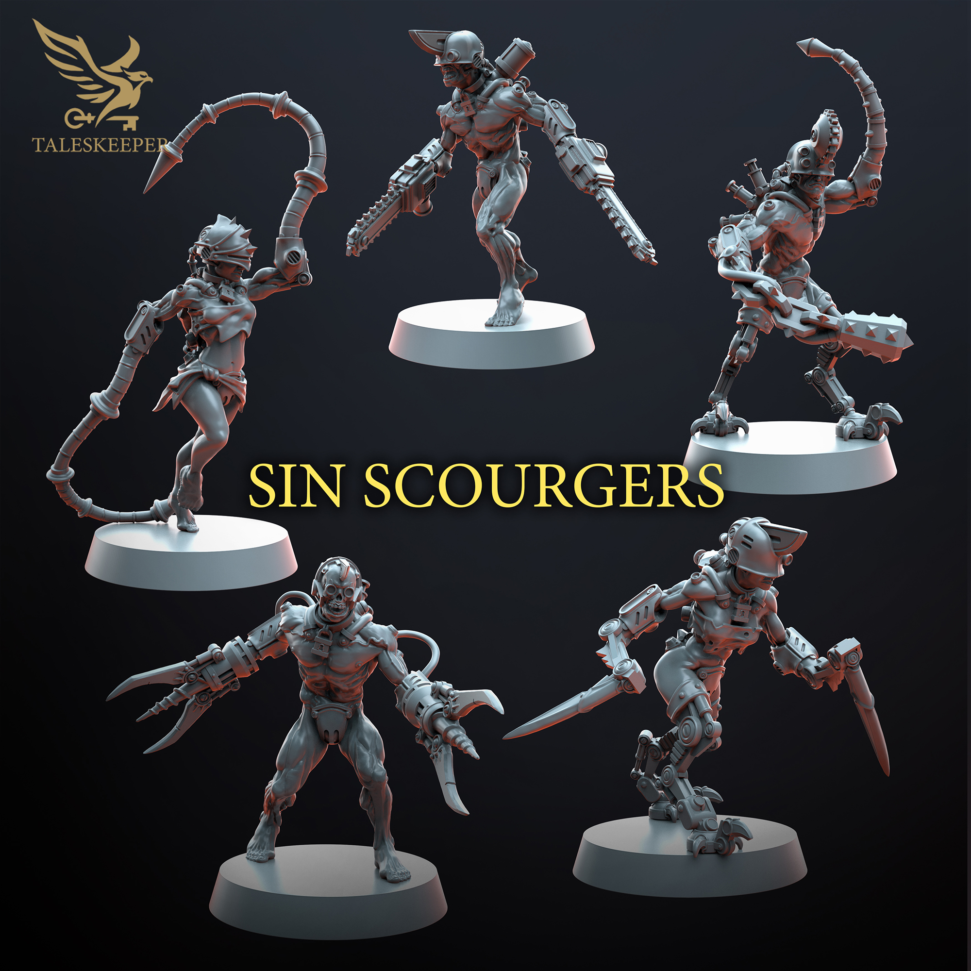 SIN SCOURGERS (August)